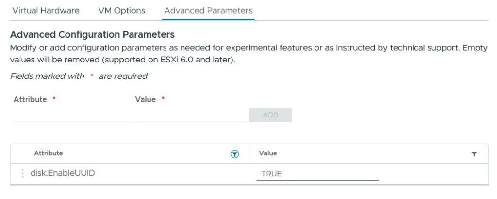 VMware Configuration